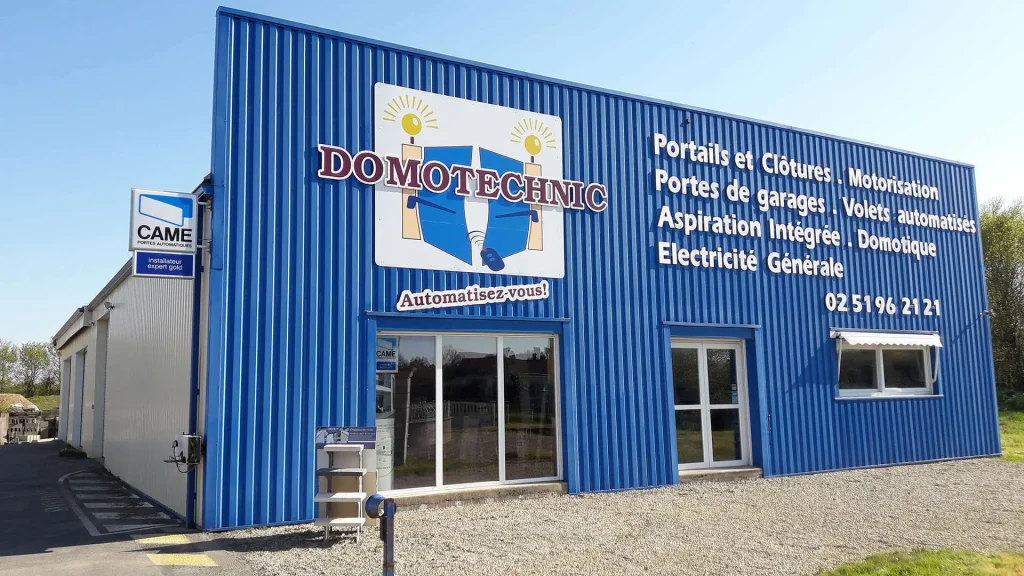 Locaux de Domotechnic, entreprise de domotique sur Les Sables d'Olonne