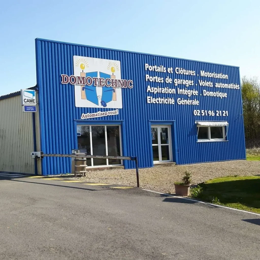 Locaux de Domotechnic, entreprise de domotique sur Les Sables d'Olonne